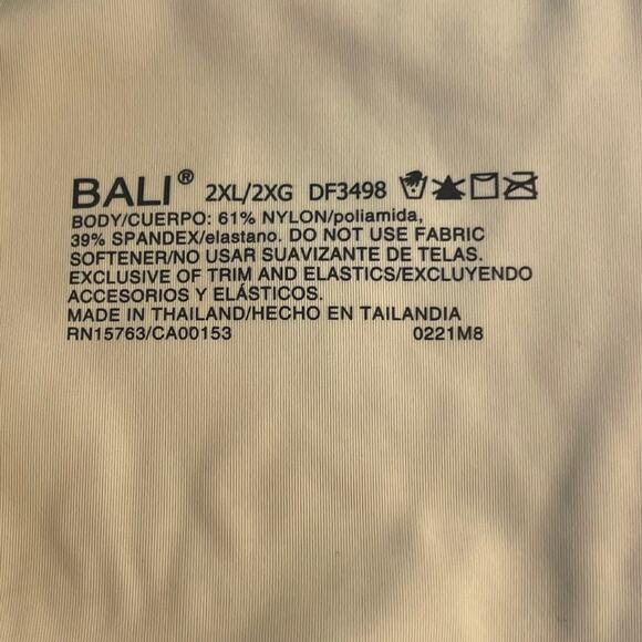 Bali Comfort Revolution Easylite Seamless Bra Comfort Flex Fit Size 2XL DF3498 - Picture 5 of 10